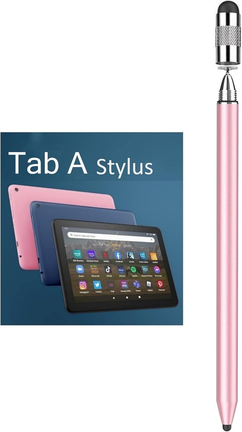 Capacitive pen 3-in-1 multi-function touch screen pen, suitable for mobile phones and tablets, universal handwriting touch, rose gold