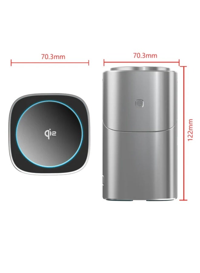 Maxco 3-in-1 MagSafe Wireless Charger, Fast Charging Station for iPhone, Apple Watch, and AirPods, Magnetic Charging Dock with Foldable Design for Home, Office, and Travel - Image 3