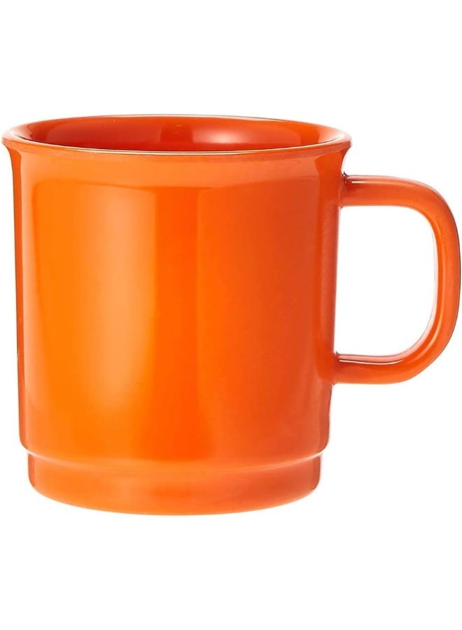 Servewell Melamine Milk Mug Orange 250Ml - Image 1