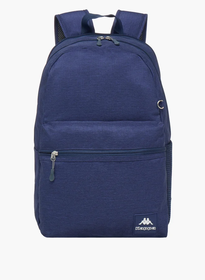 Kappa Boys Logo Print School Backpack with Pencil Pouch - 30x13x44 cm
