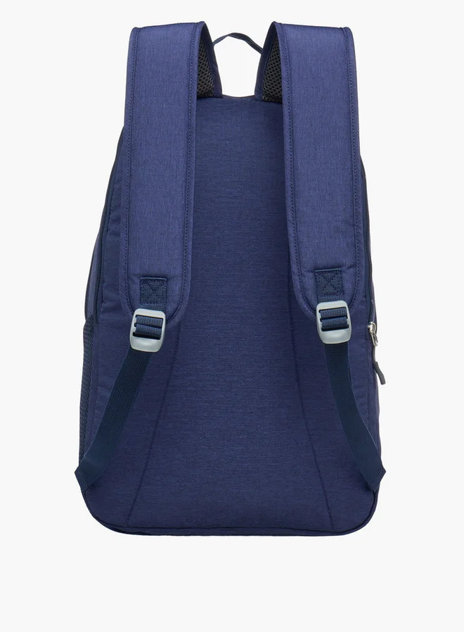 Kappa blue Boys Logo Print School Backpack with Pencil Pouch - 30x13x44 cm  | Best Price UAE