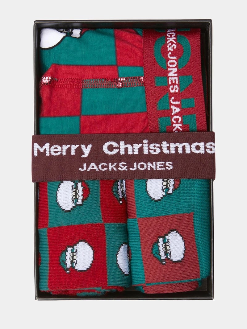 Jack Jones Jacsquare Santa Men's Boxer Giftbox - Image 4