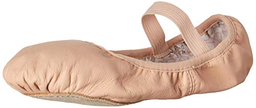 Bloch Dance Girls Belle FullSole Leather Ballet SlipperShoe Pink 125 B US Little Kid - Image 1