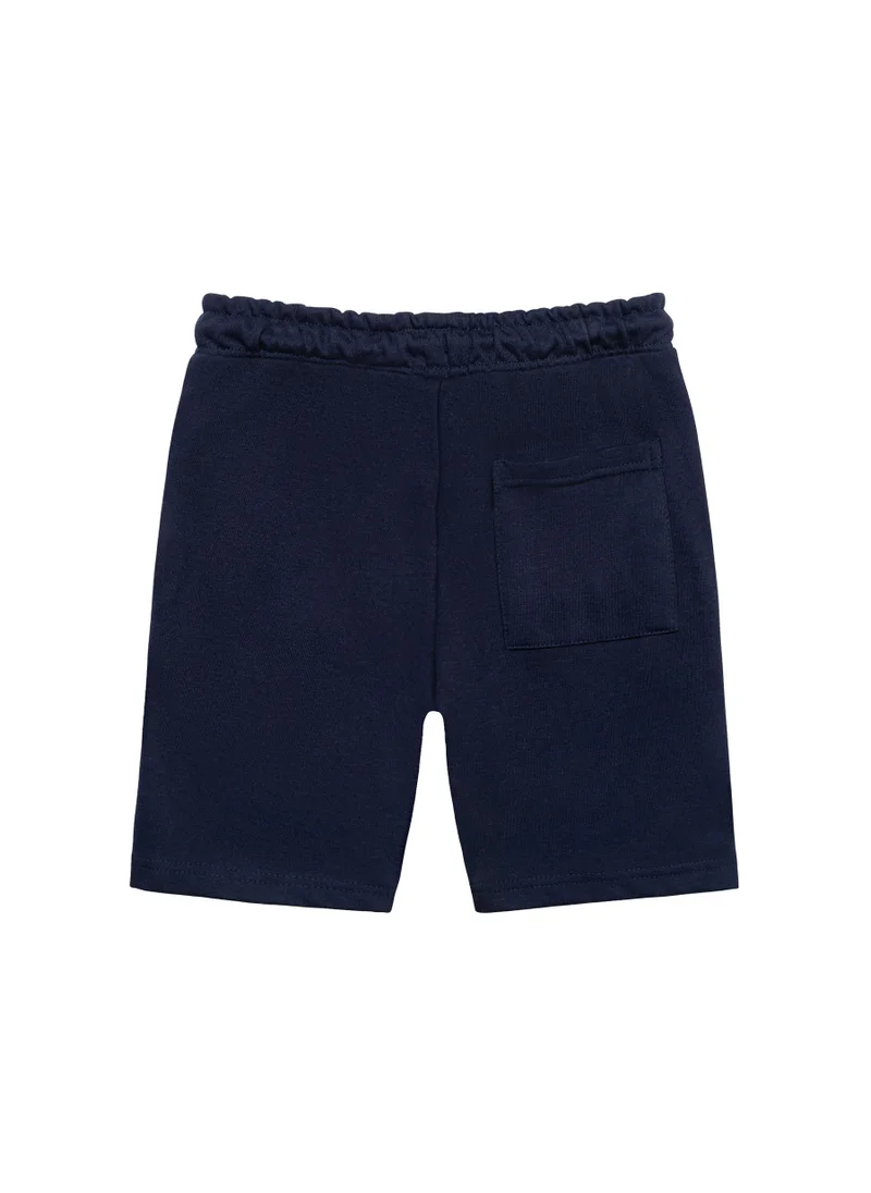 MINOTI Kids Boys Fleece Short With Print