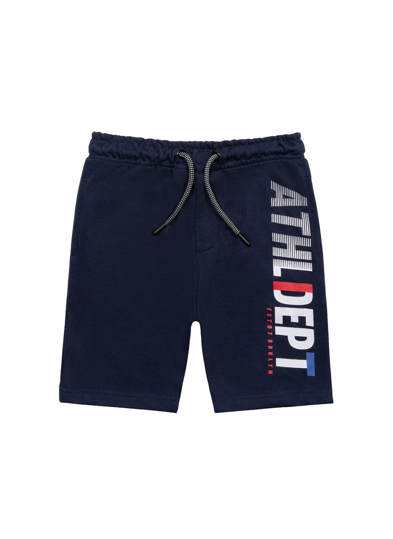 MINOTI Kids Boys Fleece Short With Print