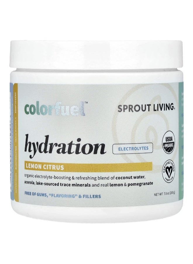 Sprout Living Sprout Living, Colorfuel™ Hydration, Lemon Citrus, 7 oz (200 g)  - Image 1