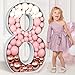 imprsv 3FT Mosaic Numbers for Balloons Marquee Number Mosaic Number Frame Sign 8 Balloon for Party Decorations 18th 28th 80th Birthday Decorations for Her Him Large Sign for Party - Image 3