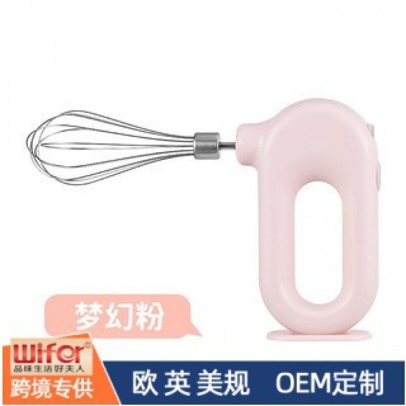 Cross-Border Electric Egg Beater, Compact Home Cream Whisker, Multi-Function Mini Mixer for Cake Baking