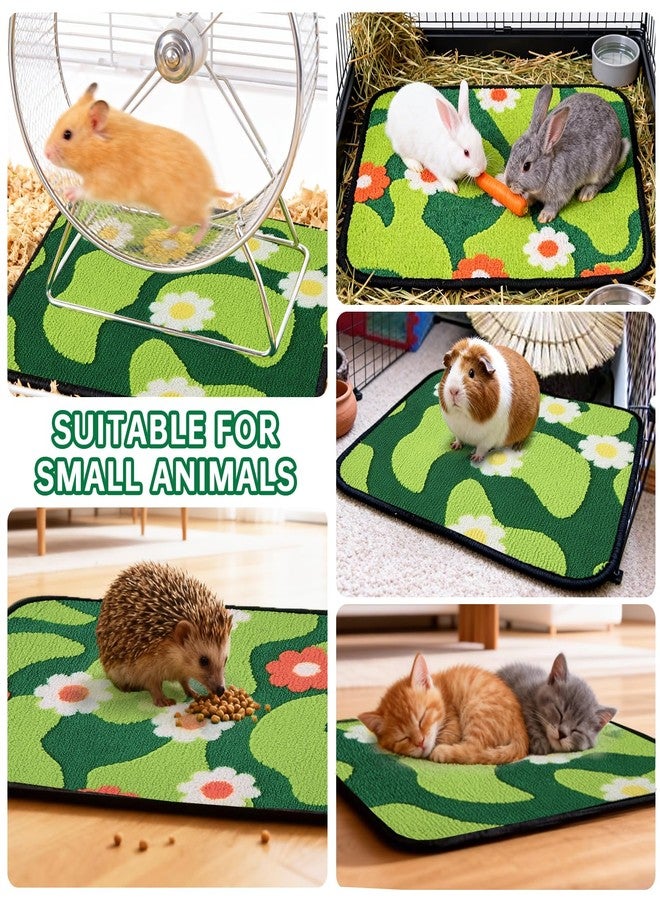 Qeils Reusable Puppy Pads for Small Dogs, Washable Pee Pads with Non-Slip , Absorbent Leakproof Mat for Crates, Playpens, Pet Beds & Whelping, Indoor Potty Training Grass Green, 14"x18", 2 Pack - Image 5