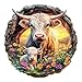 Purdicra Wooden Puzzles for Adults Cattle Family Wooden Jigsaw Puzzle Unique Animal Shaped Wood Puzzles Adult Christmas Birthday Gifts for FriendsFamily Home Decor 114 114in 200pcs - Image 2