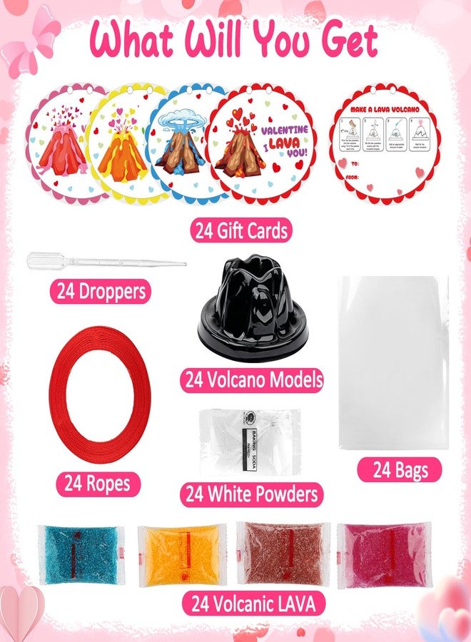 Basytodio 24Pack Erupting Volcano Science Kit Birthday Party Favors Goodie Bags Easter Basket Stuffers for Kids 4-8 8-12 Classroom Treasure Chest Carnival Prize Box Toys Bulk Pinata Filler Return Gifts - Image 3
