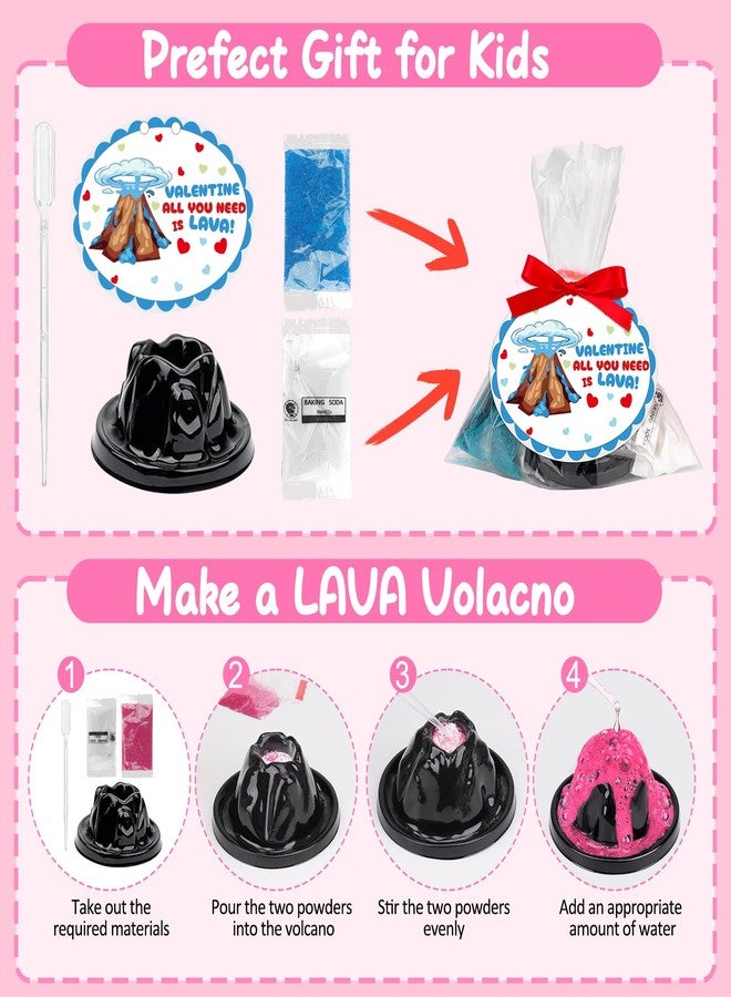 Basytodio 24Pack Erupting Volcano Science Kit Birthday Party Favors Goodie Bags Easter Basket Stuffers for Kids 4-8 8-12 Classroom Treasure Chest Carnival Prize Box Toys Bulk Pinata Filler Return Gifts - Image 4