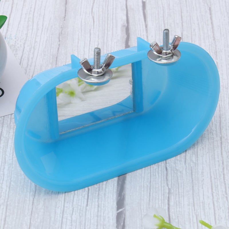 2pcs Bathing Tub Toy Parrot Shower Pool Bird Bath Tub Cleaning Tool with Bottom Mirror - Image 4