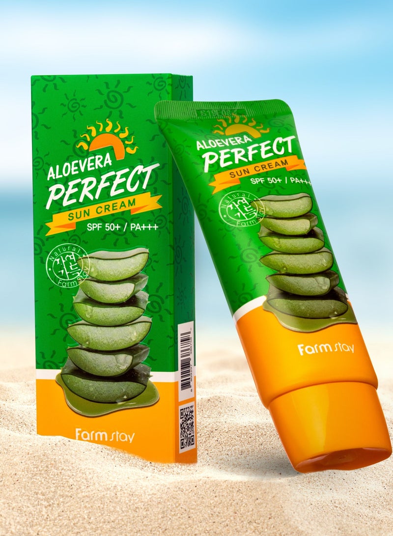 Farm Stay Aloe Vera Sun Cream 70g SPF50++  - Image 3