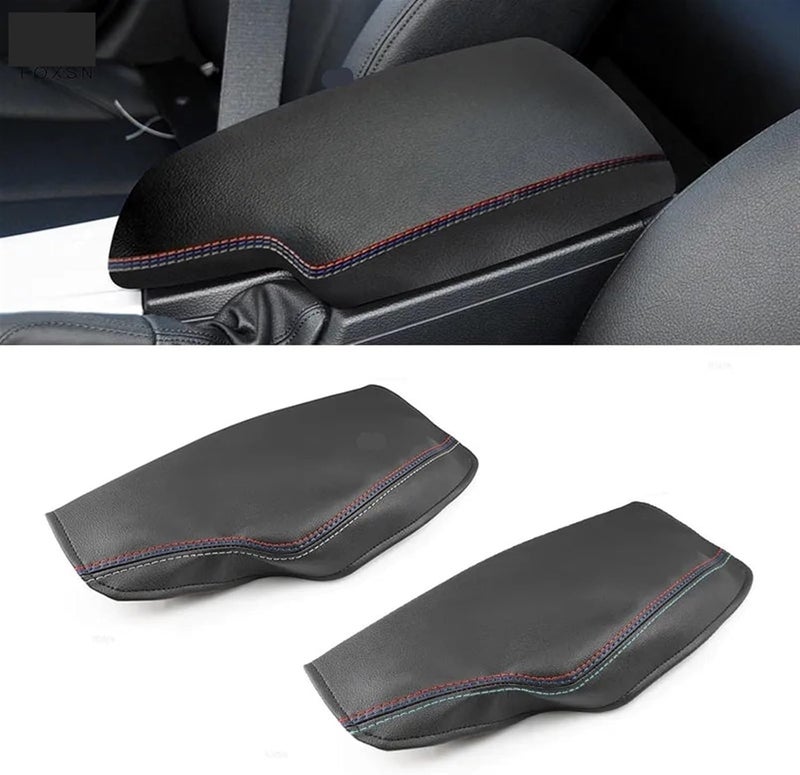 QASULER Microfiber Leather Armrest Cover for BMW F30 - Image 4