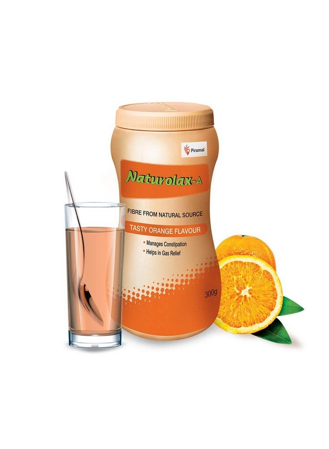 Naturolax بودرة ناتورولاكس-أ إيسابغول | 300 جرام - عبوة من 2 | مسحوق قشور السيليوم | تركيبة أيورفيدا غير مكونة للإدمان | مكملات الألياف للهضم | تخفيف فعال للإمساك | بنكهة البرتقال - Image 3