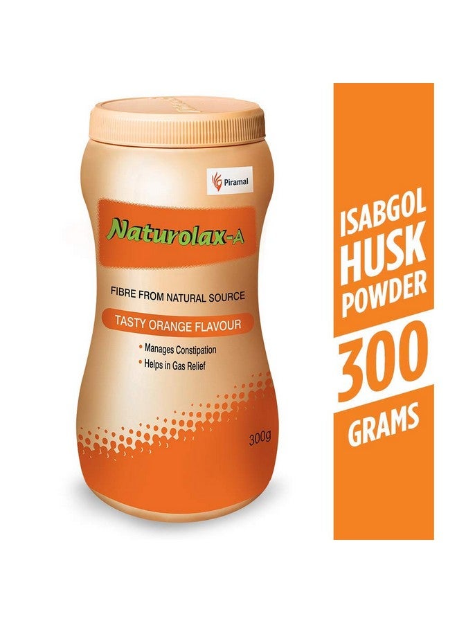 Naturolax بودرة ناتورولاكس-أ إيسابغول | 300 جرام - عبوة من 2 | مسحوق قشور السيليوم | تركيبة أيورفيدا غير مكونة للإدمان | مكملات الألياف للهضم | تخفيف فعال للإمساك | بنكهة البرتقال - Image 2