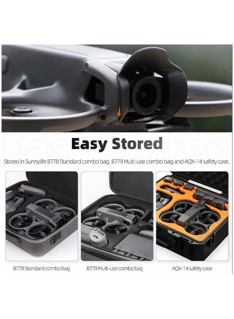 For DJI Avata 2 Lens Hood Gimbal Protection Anti Glare Sunshade Cover for DJI Avata 2 Drone Accessories Camera Lens Shield Protective Gear  - Image 3