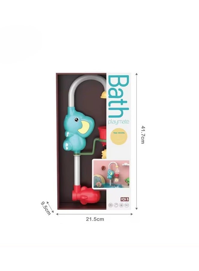 bellanina Joyful Elephant Bath Toy with Sprinkler  Delightful Water Play for Children - Image 2