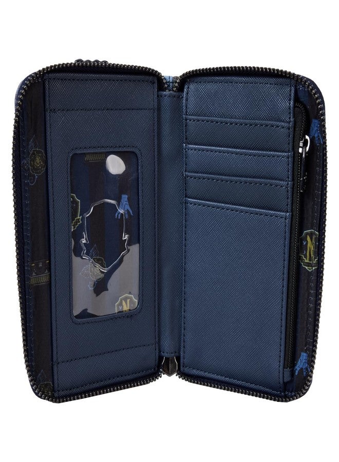 Loungefly MGM Wednesday Nevermore Castle Zip Around Wallet - Image 2