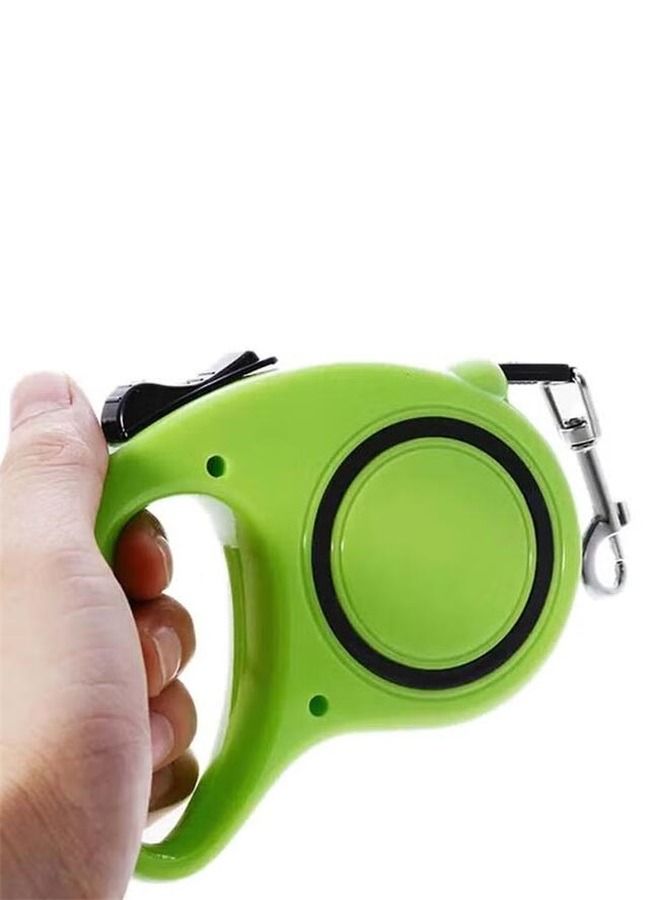 One-Handed Lock Retractable Pet Leash Green 3meter - Image 4