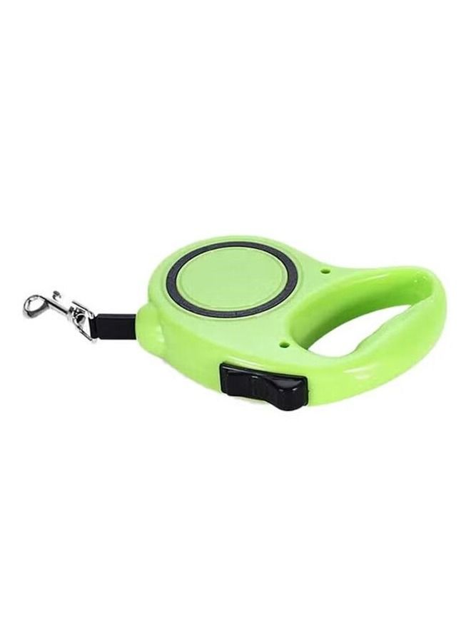 One-Handed Lock Retractable Pet Leash Green 3meter - Image 2