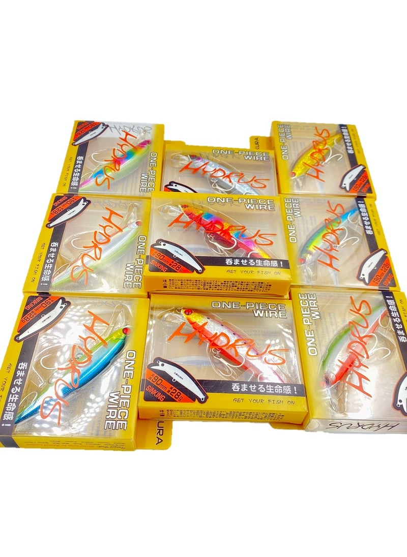 oakura Hydrus Fishing Lure 90Mm Sinking Lure, 28G Weight, Bkk Hooks 10 Mesmerizing Colors  - Image 4