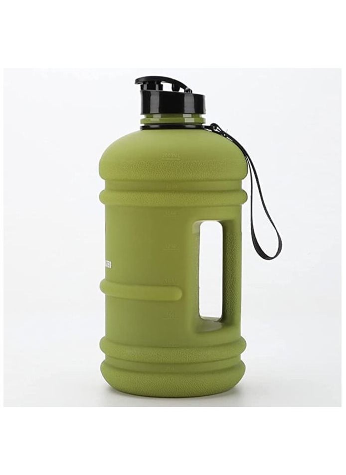 MUSCLE BOOSTER Muscle Booster 2.2L Water Bottle Half Gallon Plastic and Leakproof  - Image 2