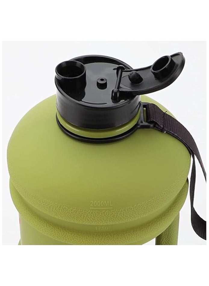 MUSCLE BOOSTER Muscle Booster 2.2L Water Bottle Half Gallon Plastic and Leakproof  - Image 3