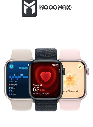 Smart watch Moogmax Series 11. smartwatch with a small, high resolution 38mm display. features call answering & receiving capabilities, & offers a variety of sports and health modes. mobile watch comes with a dedicated app for connecting to both iPhones & Android phones. touch watch  with 2 straps. - view 4