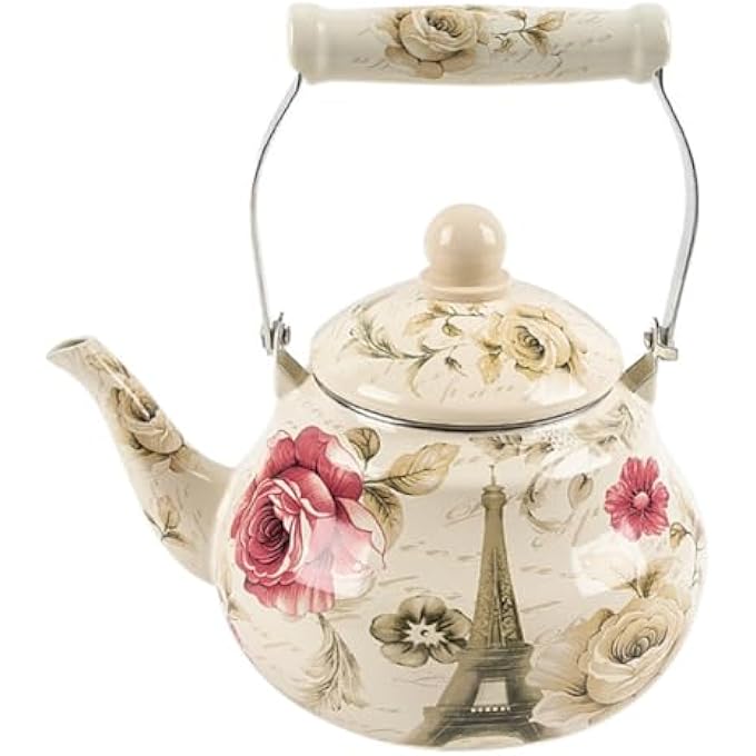 Yardwe 2 5L Stainless Steel Tea Pot Tea Kettle Stove Top Coffee Kettle Flat Bottom Kettle Warmer Teakettle For Stove Top Boil Water Coffee - Image 1