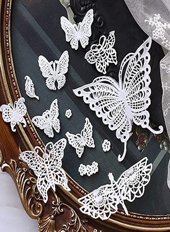 Anyana sugar edible butterfly dragonfly lace cake silicone Embossing Mat Texture fondant impression lace mat decorating mold gum paste cupcake topper tool icing candy imprint baking moulds sugarcraft - Image 3