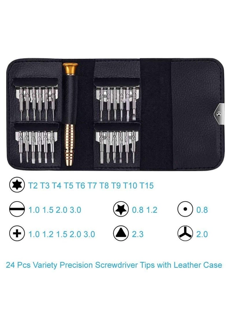 DIY Crafts DIY Crafts CTDIYHI34818 Eyeglass Repair Kit with 25 Pcs Precision Eyeglass Screwdriver Set and 1000Pcs Glasses Screws for Eyeglasses  - Image 2