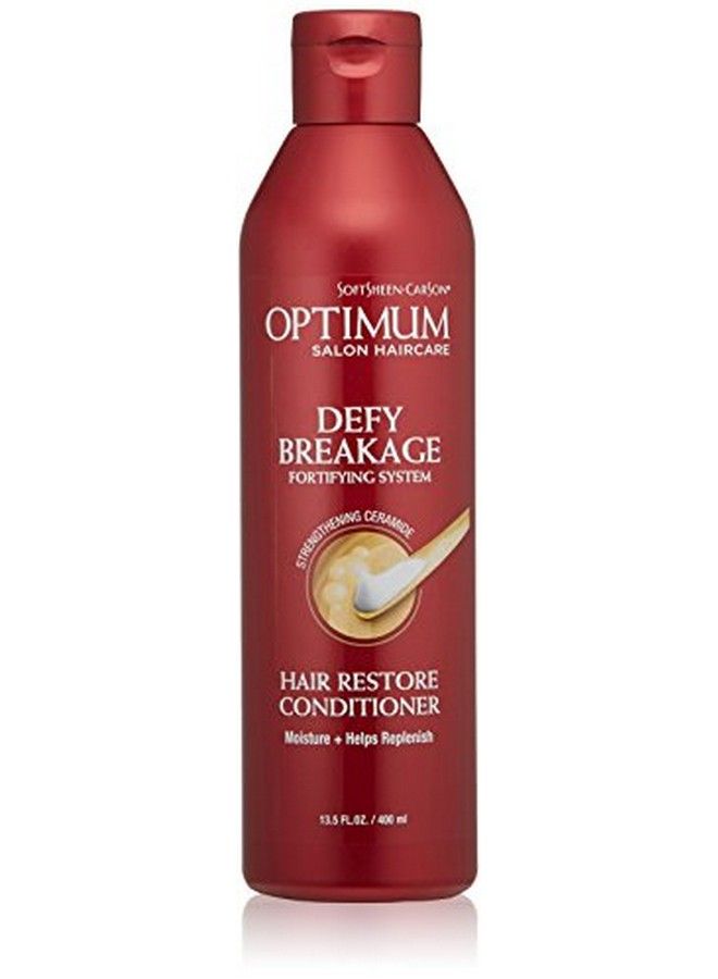SoftSheen-Carson Optimum Salon Haircare Defy Breakage Fortifying Sys Hair Restore Conditioner 13.5 Floz - Image 2
