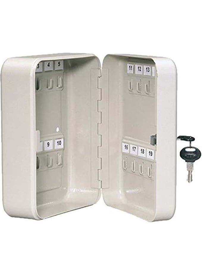 Cosmic Key Box 200Hx160x90D mm – Key Box with Key Lock, Capacity 20 Keys - Image 2