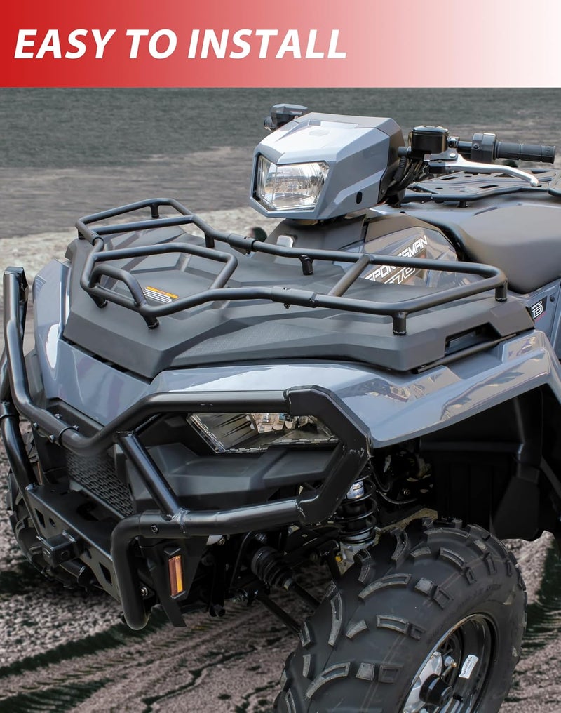 SAUTVS Front Steel Rack Extender for Polaris Sportsman 570/450 H.O. 2021-2023 - Image 5