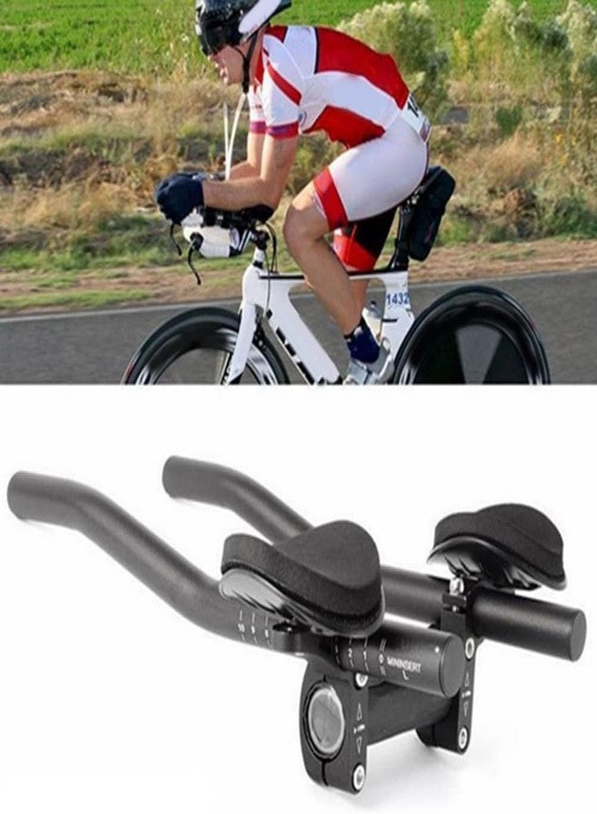Wavva® Bicycle Rest TT Handlebar for Road Bikes Aero Position Clip On Triathlon Bars Bicycle Parts Set - Image 4