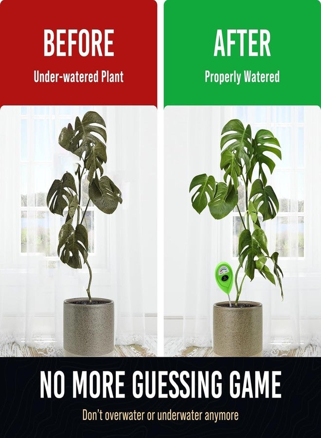 Craft911 GROWIT Soil Moisture Meter for Plants - Plant Moisture Meter for House Plants | Hydrometer for Plants | Plant Moisture Meter Houseplants | Water Tester for Plants | Farming Plants (Pack of 2) - Image 4