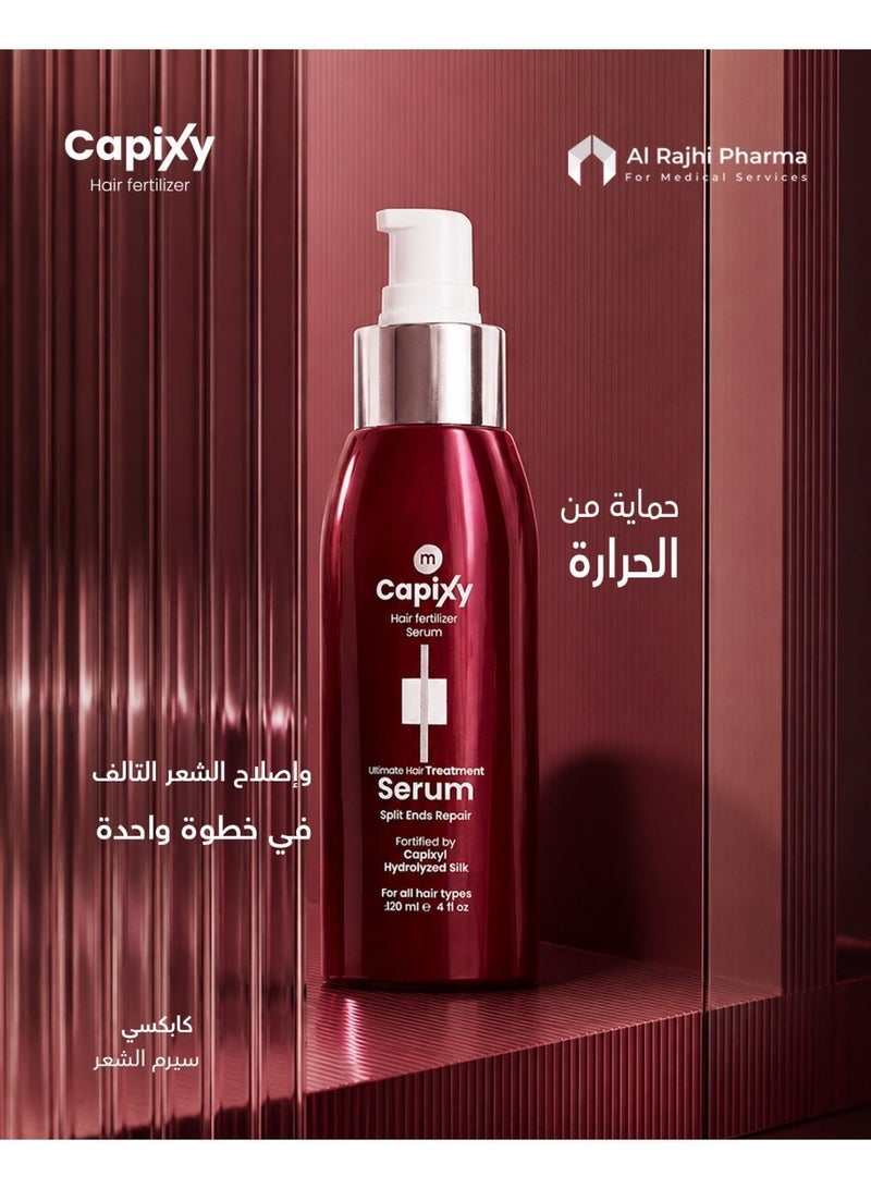 كابكسي مجموعة Capixy: أمبولات للشعر (7 عبوات × 10 مل)، وسيروم للشعر (120 مل)، وسيروم للرموش (10 مل) - Image 2