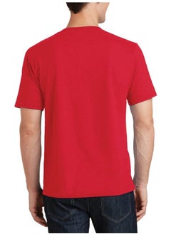 PRINTSHOP4ME Hungary Unisex Adult T-Shirt - Short Sleeve Round Neck Cotton Tshirt for Men and Women - Soft and Comfortable - Gift for Football Fans  - Image 3