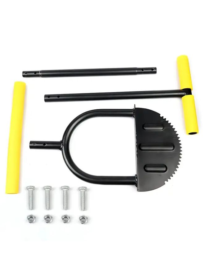 Trimmer Carbon Steel Lawn Edging Tool with Serrated Edge For Durable Yard Maintenance - Image 4