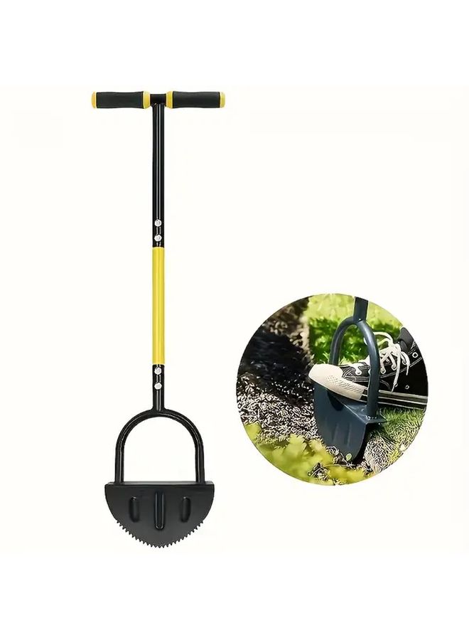 Trimmer Carbon Steel Lawn Edging Tool with Serrated Edge For Durable Yard Maintenance - Image 5