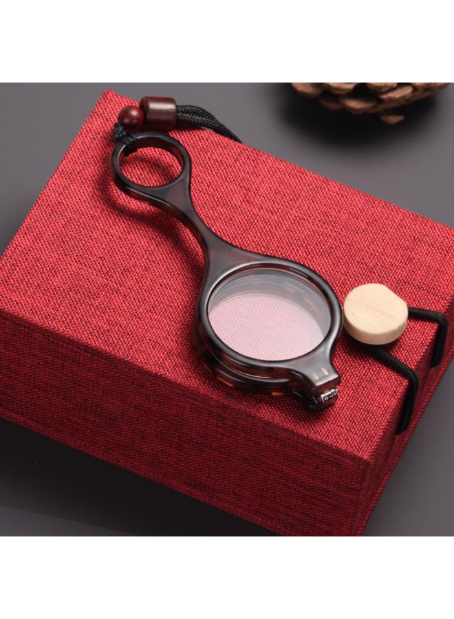 Generic New Neck Style Reading Glasses Women's Necklace Accessories Men's Folding Reading Glasses Stall Light Portable Old People's Glasses 