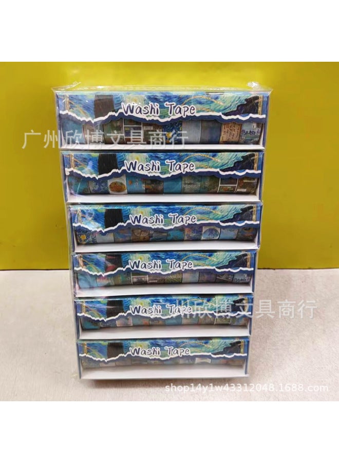 Xinbo Sanrio Cartoon And Paper Tape 10 Rolls Children's Hand Account Material Decoration Cute Stickers Pupil Stickers - Image 1