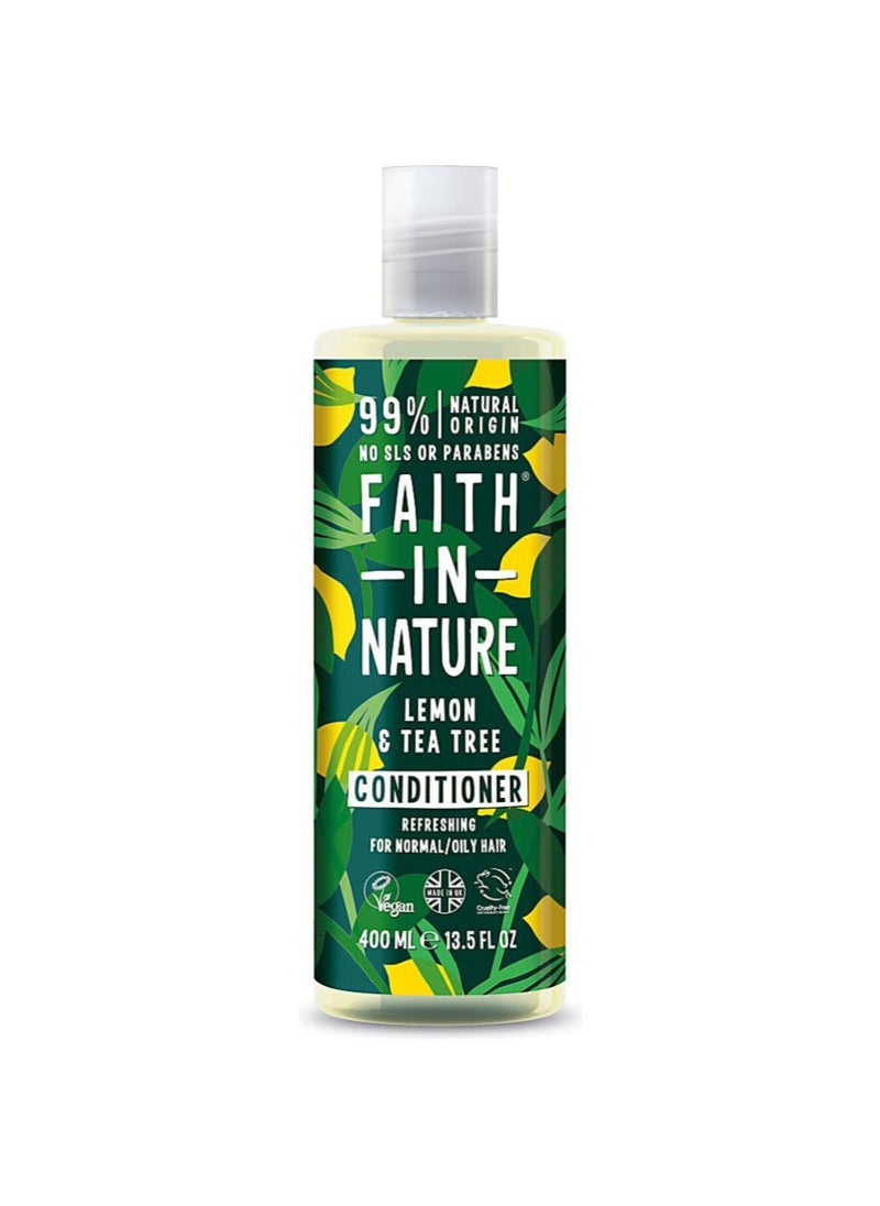 Faith in Nature Conditioner Lemon And Tea Tree 400ml 