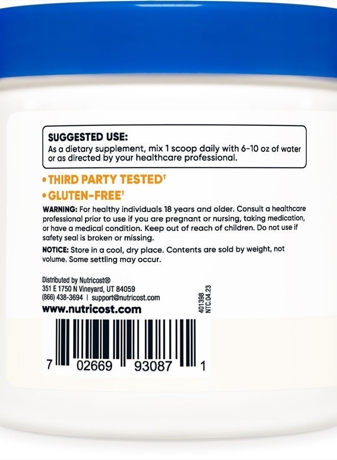 Nutricost L-تيروزين، 100 جرام، بدون نكهة - 3.6 أونصة - Image 3