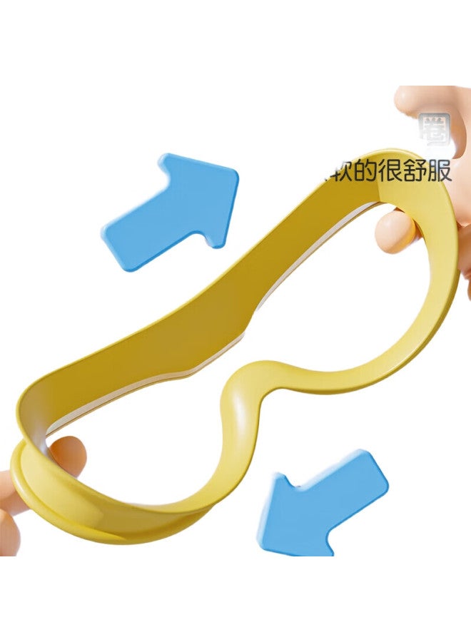 Keep Children'S Swimming Goggles, Waterproof, Anti-Fog, High-Definition, For Girls And Boys, Large Frame, Professional Diving Equipment, Qingshan Blue - Image 2