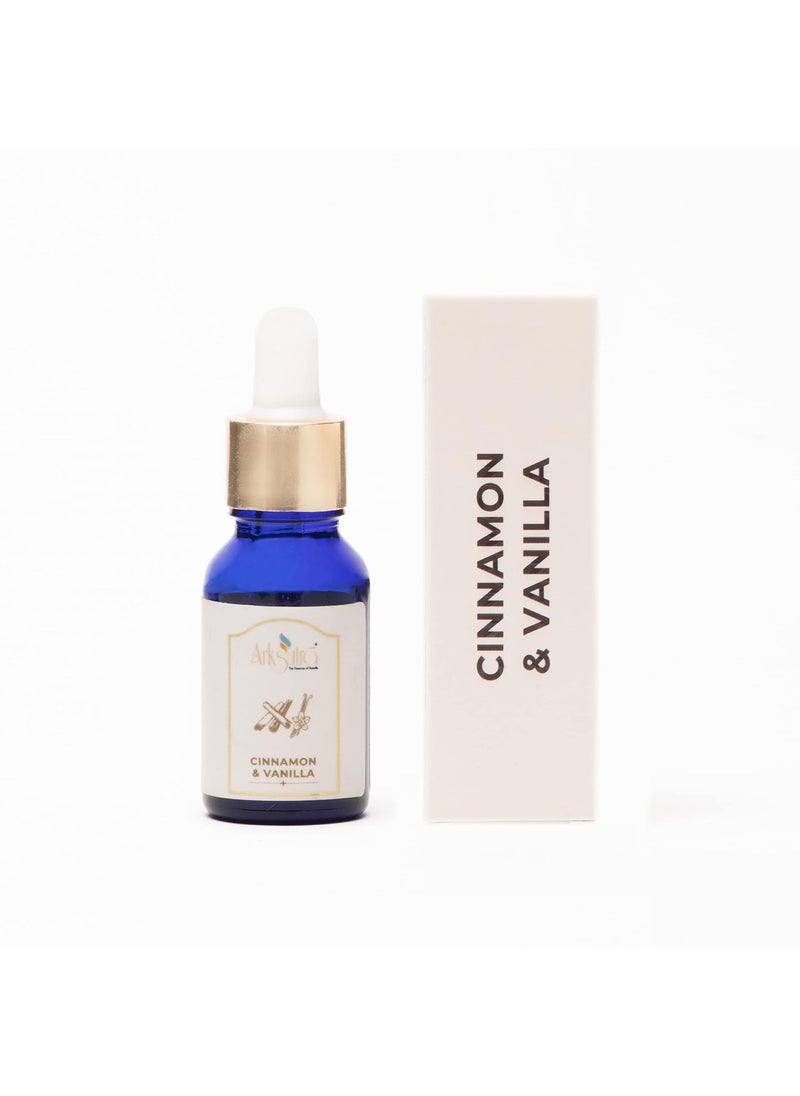 ARKSUTRA Arksutra Cinnamon Vanilla Diffuser Oil Arksutra Cinnamon Vanilla Diffuser Oil Naturals Lavender Diffuser for Home Fragrance candle time Natural and Undiluted  - Image 5