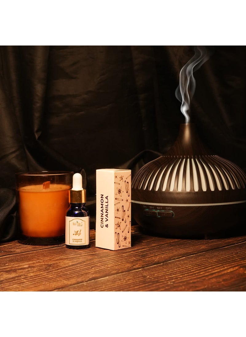 ARKSUTRA Arksutra Cinnamon Vanilla Diffuser Oil Arksutra Cinnamon Vanilla Diffuser Oil Naturals Lavender Diffuser for Home Fragrance candle time Natural and Undiluted  - Image 2