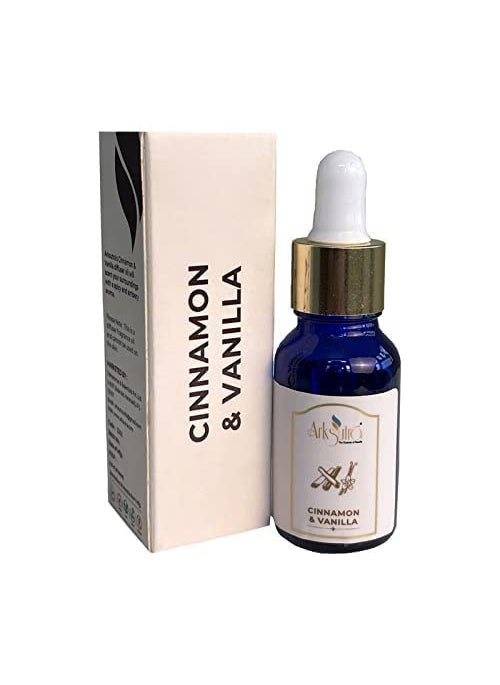 ARKSUTRA Arksutra Cinnamon Vanilla Diffuser Oil Arksutra Cinnamon Vanilla Diffuser Oil Naturals Lavender Diffuser for Home Fragrance candle time Natural and Undiluted  - Image 1